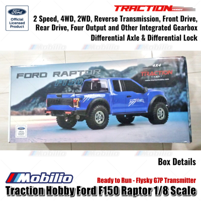 Traction Hobby Ford F150 Raptor 1/8 Scale RTR RC Crawler Adventure Car