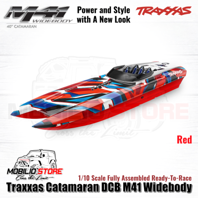 Traxxas 57046-4 Catamaran DCB M41 Brushless Widebody 1/10 Scale Assembled RTR