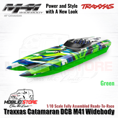 Traxxas 57046-4 Catamaran DCB M41 Brushless Widebody 1/10 Scale Assembled RTR