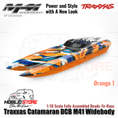 Traxxas Catamaran DCB M41 Brushless Widebody 1/10 Scale Assembled RTR