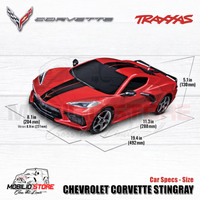 Traxxas 4-Tec 3.0 1/10 Chevrolet Corvette Stingray 2S Touring Car RC RTR