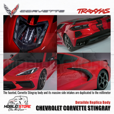 Traxxas 4-Tec 3.0 1/10 Chevrolet Corvette Stingray 2S Touring Car RC RTR