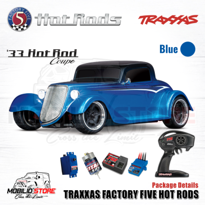 Traxxas 4-Tec 3.0 Hot Rods Coupe Truck Factory Five 2S Classic Car RTR