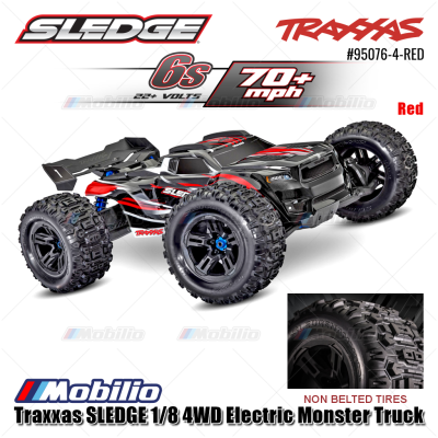 Traxxas 95076-4 SLEDGE 1/8 Monster Truck 6S Brushless 2.4GHz 4WD RTR TQI TSM
