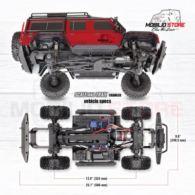 Traxxas TRX-4 Land Rover Defender 1/10 RTR Rock Crawler RC Adventure