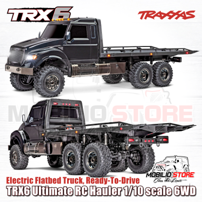 Traxxas 88086-84 TRX6 Ultimate RC Hauler 1/10 scale 6WD Electric Flatbed Truck
