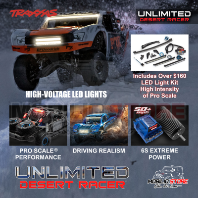 Traxxas UDR Unlimited Desert Racer Pro Scale 4x4 6S RC Short Course