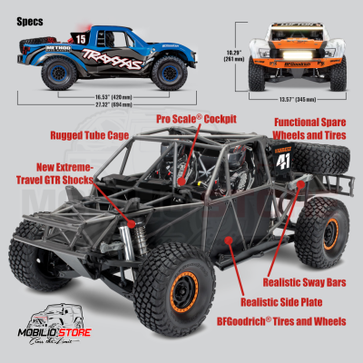 Traxxas UDR Unlimited Desert Racer Pro Scale 4x4 6S RC Short Course