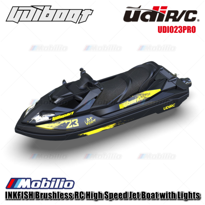 UDIR/C UDI023PRO INKFISH Brushless RC High Speed Jet Boat with Lights