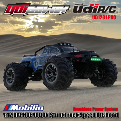 UDIR/C UD1201 PRO 1:12 DAPHOENODON Stunt Truck RC Speed Off-Road Brushless Power System RTR