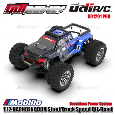 UDIR/C UD1201 PRO 1:12 DAPHOENODON Stunt Truck RC Speed Off-Road Brushless Power System RTR