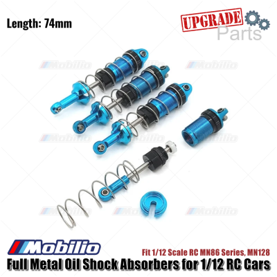 Upgrade Part Full Metal Oil Shock Absorber 1/12 RC Crawler MN86 MN128