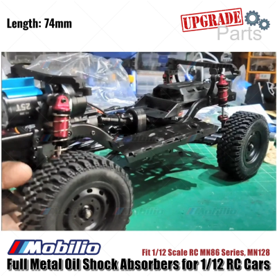 Upgrade Part Full Metal Oil Shock Absorber 1/12 RC Crawler MN86 MN128