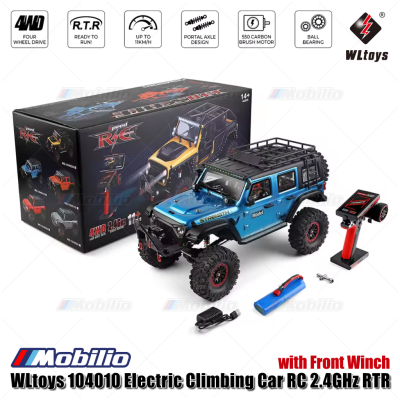 WLtoys 104010 Electric Climbing Car RC 2.4GHz 1/10 Scale 4WD RTR Crawler Adventure Remote Control