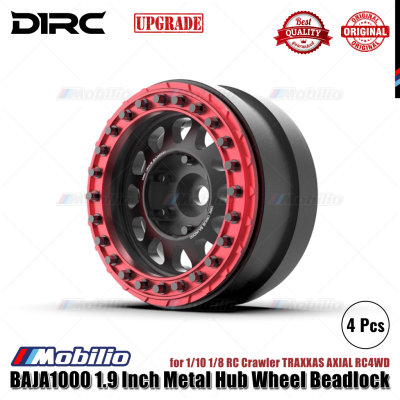 D1RC BAJA1000 1.9 Inch Metal Hub Wheel Beadlock for 1/10 RC Crawler