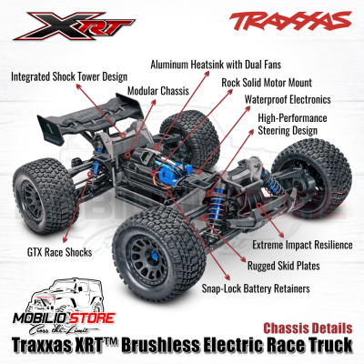 Traxxas XRT 1/6 Extreme Race Truck Brushless 4WD 8s 2.4GHz TQI TSM RTR