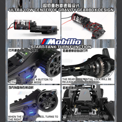 Yikong YK4106 PRO 1/10 RC Rock Road Vehicle Crawler Adventure 2.4 Ghz RTR Remote Control