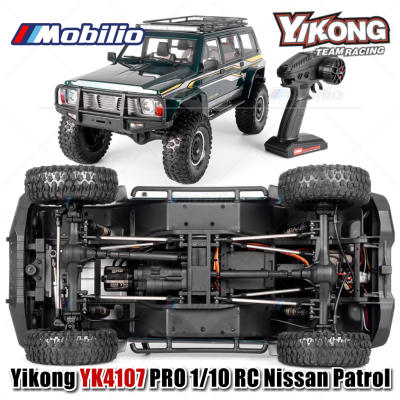 Yikong YK4107 PRO 1/10 RC Brushless System Rock Road Vehicle Crawler Adventure 2.4GHz RTR Remote Control