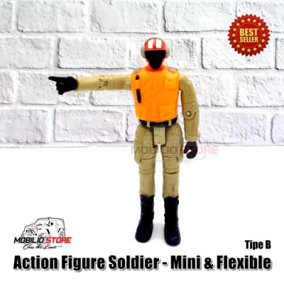 Action Figure - 1 Pcs Simulation Mini Army Soldier Flexible Rc MN WPL