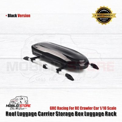 GRC Racing Roof Luggage Carrier Storage Box Luggage Rack RC Crawler
