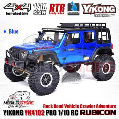 Yikong YK4102 Pro 1/10 RC Rock Road Vehicle Crawler Adventure RTR