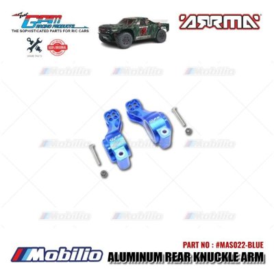 GPM Part #MAS022 Aluminum Rear Knuckle Arm Arrma Senton 6S BLX Short Course