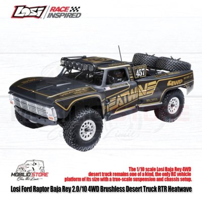 Losi Ford Raptor Baja Rey 2.0 1/10 4WD Brushless Dessert Truck RTR