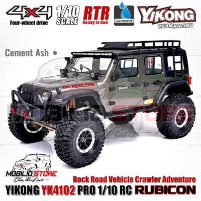 Yikong YK4102 Pro 1/10 RC Rock Road Vehicle Crawler Adventure RTR