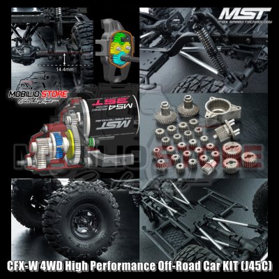 MST CFX-W J45C 1/8 4WD Front Motor High Performance RC Crawler KIT