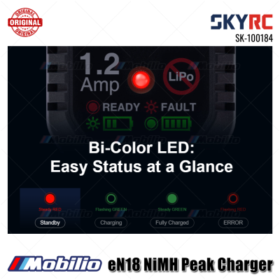 SKYRC Part #SK-100184 eN18 4-8S NiMH Battery AC Peak Charger