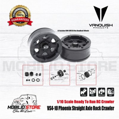 Vanquish VS4-10 Phoenix Straight Axle RTR Rock Crawler RC 1/10 Scale