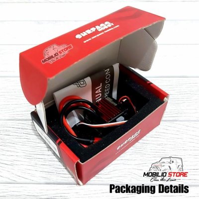 ESC 80A Brushed Surpass Hobby Crawler Electronic Speed Controller