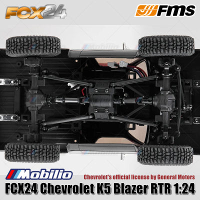 FMS FCX24 Chevrolet K5 Blazer 1:24 4WD RTR Electric Power RC Crawler Adventure