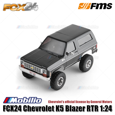FMS FCX24 Chevrolet K5 Blazer 1:24 4WD RTR Electric Power RC Crawler Adventure
