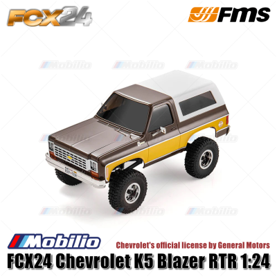 FMS FCX24 Chevrolet K5 Blazer 1:24 4WD RTR Electric Power RC Crawler Adventure