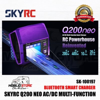 Skyrc Q200 Neo AC/DC Multi-Function Bluetooth Smart Charger SK10019701