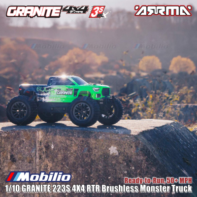 Arrma 1/10 Granite 4X4 V3 3S BLX Brushless 4WD Monster Truck RTR