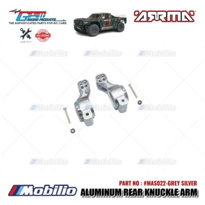 GPM Part #MAS022 Aluminum Rear Knuckle Arm Arrma Senton 6S BLX Short Course