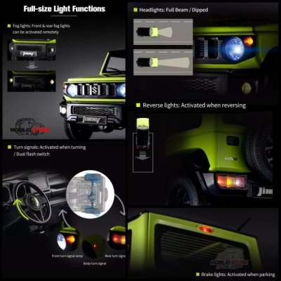 FMS RC 1/12 Jimny Sierra Licensed Suzuki Super Realistic Model