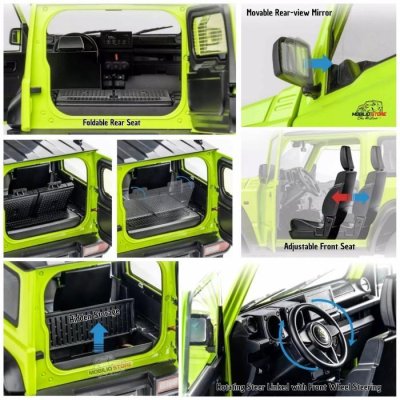FMS RC 1/12 Jimny Sierra Licensed Suzuki Super Realistic Model