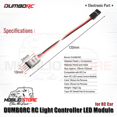 DumboRC RC Light Controller LED Module Kontrol Lampu for RC Cars