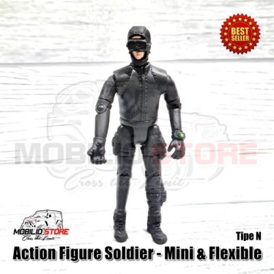 Action Figure - 1 Pcs Simulation Mini Army Soldier Flexible Rc MN WPL