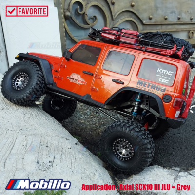 Velg Beadlock 1.9 Realistic Metal Rims RC 1/10 Crawler Axial Traxxas