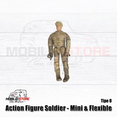 Action Figure - 1 Pcs Simulation Mini Army Soldier Flexible Rc MN WPL