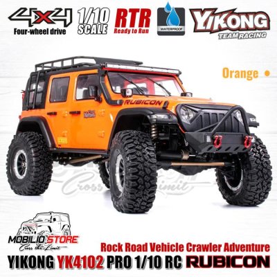 Yikong YK4102 Pro 1/10 RC Rock Road Vehicle Crawler Adventure RTR