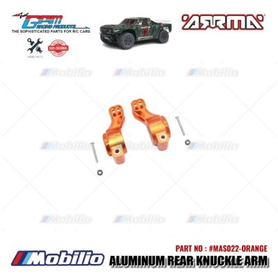 GPM Part #MAS022 Aluminum Rear Knuckle Arm Arrma Senton 6S BLX Short Course