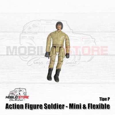 Action Figure - 1 Pcs Simulation Mini Army Soldier Flexible Rc MN WPL