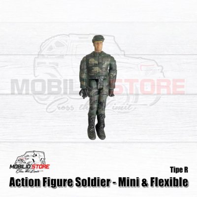 Action Figure - 1 Pcs Simulation Mini Army Soldier Flexible Rc MN WPL