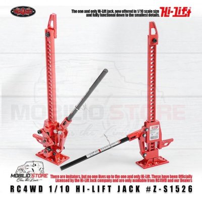 RC4WD 1/10 Hi-Lift Jack Accessories Part RC Crawler Car #Z-S1526