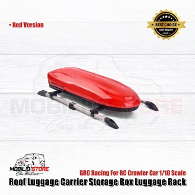 GRC Racing Roof Luggage Carrier Storage Box Luggage Rack RC Crawler